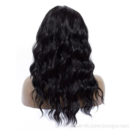 MYZYRprivatebrand synthetic wig cheap heat-resistant 22 inch long wavy wig synthetic wig supplierblack syntheticwig